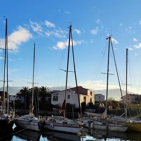 Cosy Avec Vue Sur La Marina - Parking Prive Saint-Cyprien (Pyrenees-Orientales)