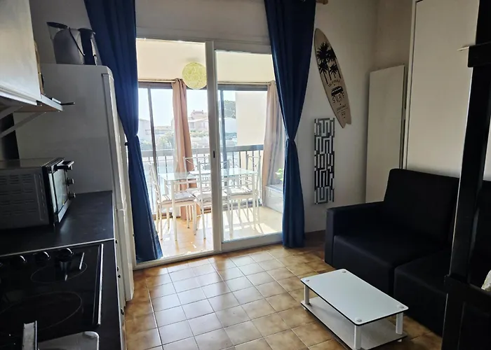 Cosy Avec Vue Sur La Marina - Parking Prive Daire Saint-Cyprien (Pyrenees-Orientales)